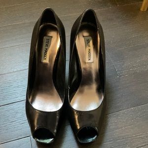 Steve Madden leather platform heel
